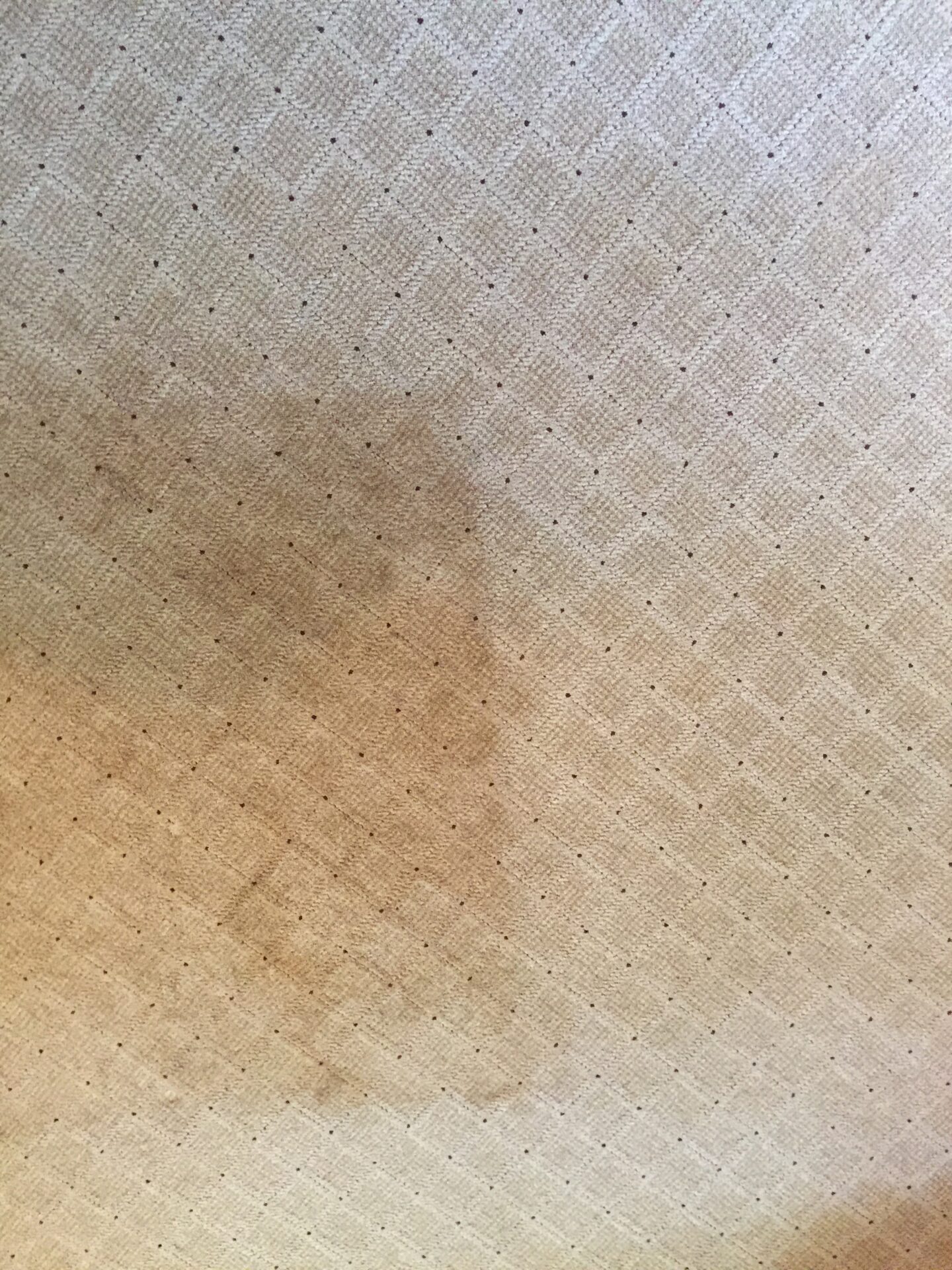 A floor of the house before cleaning